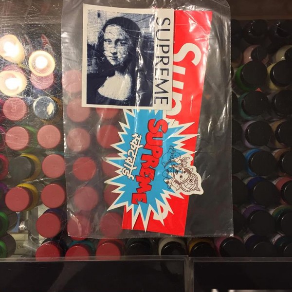 2018 Mona Lisa Pack Of 3 Stickers