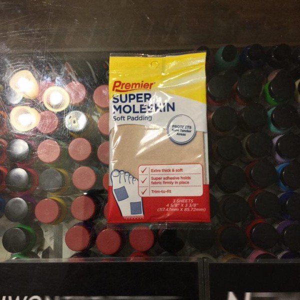 2012 Premier Super Moleskin Soft Padding 