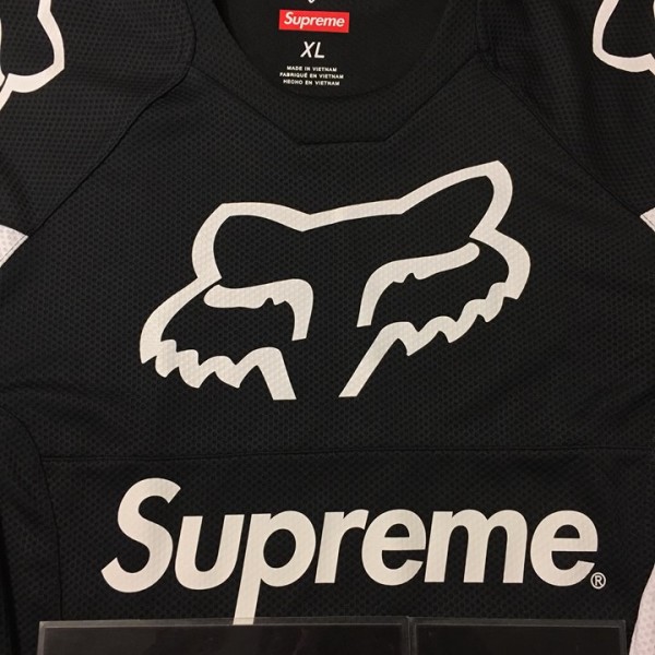 2018 Sup Fox Racing Moto Jersey Black