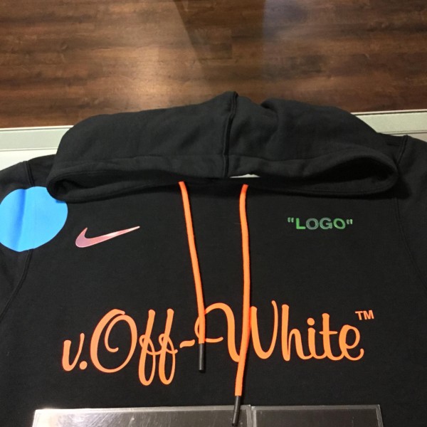 2018 Nikelab x Off White Mercurial NRG X Hoodie Black
