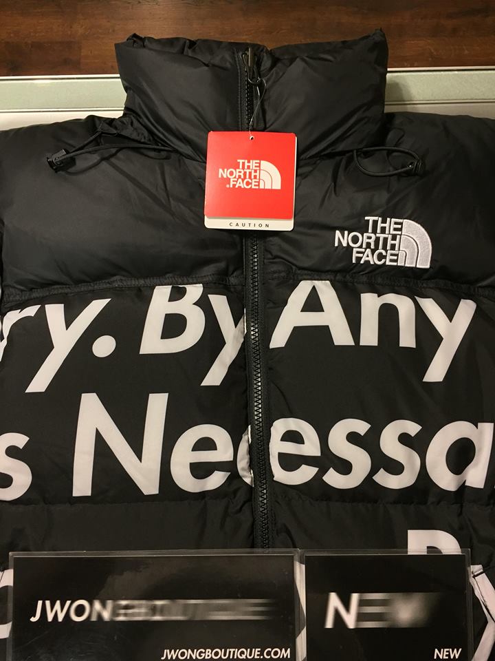 supreme by any means necessary nuptse