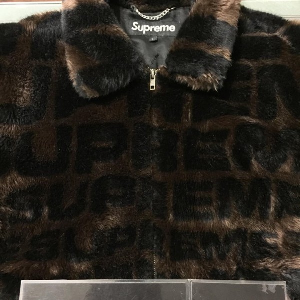 2018 Sup Faux Fur Repeater Bomber Brown