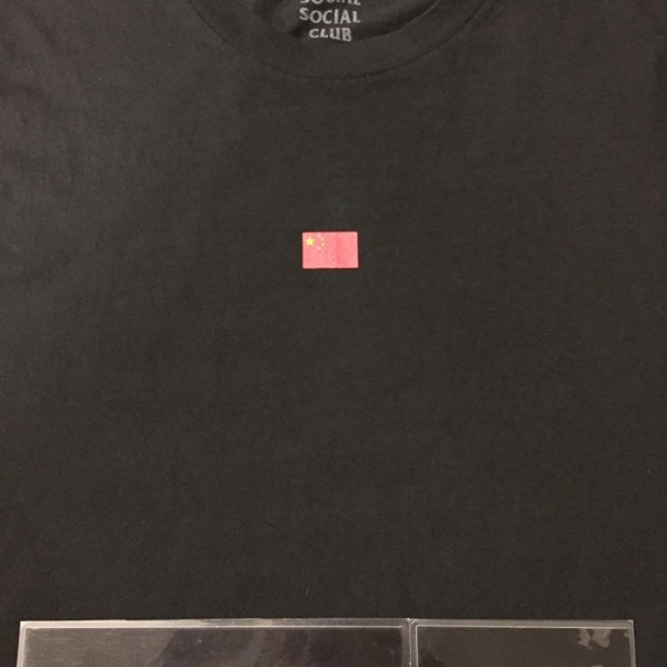 2018 Anti Social Social Club ASSC China Tee Black