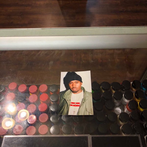 2017 Sup Nasty Nas Sticker Damaged