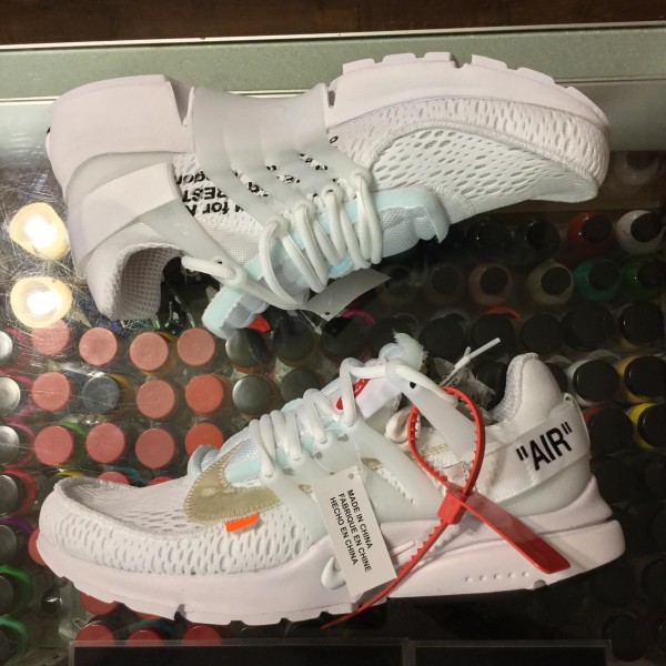 2018 Off White X Nike Air Presto White Men