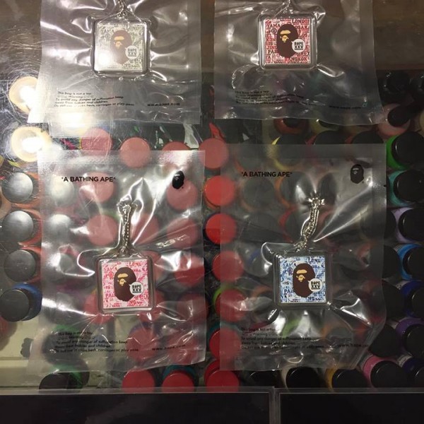 2018 Bape XXV Hang Tag Keychain