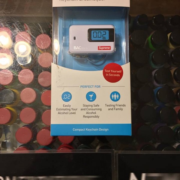 2018 Sup BAC Track Go Breathalyzer Keychain