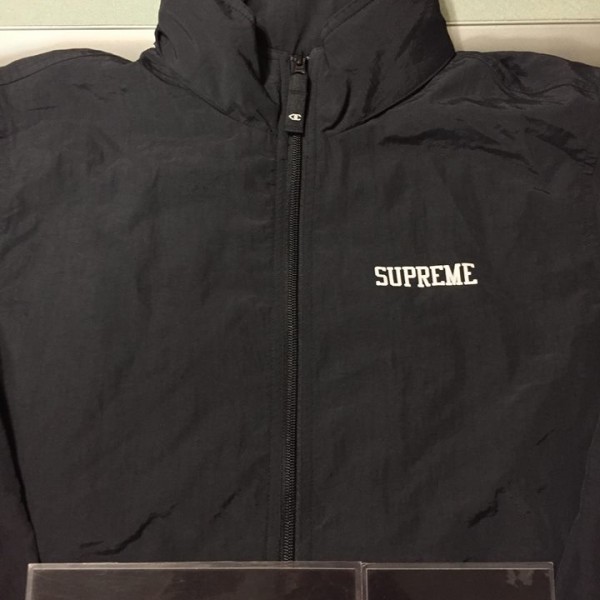 2018 Sup Champion Track Jacket Black