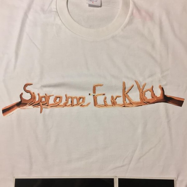 2018 Sup Fuck You Tee White