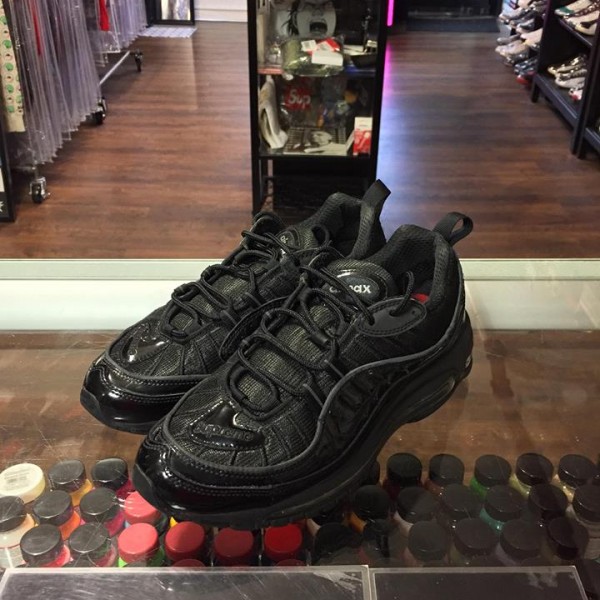 2016 Nike Air Max 98 Sup Black