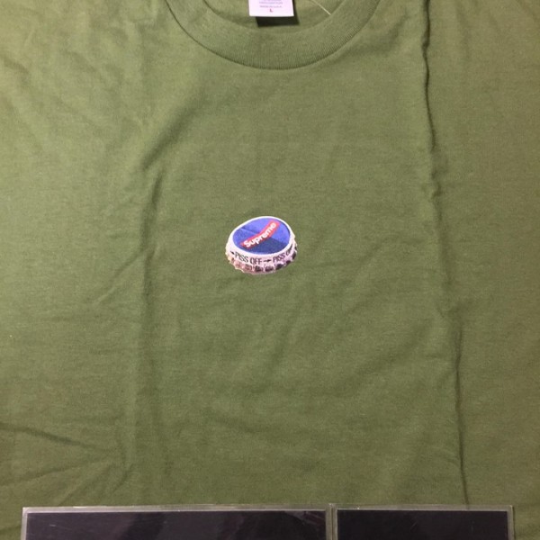 2018 Sup Bottle Cap Tee Olive