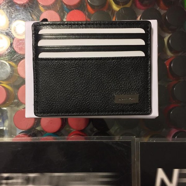 2017 Michael Kors Card Holder Black