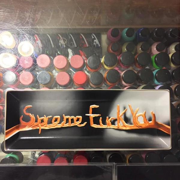 2018 Sup Fuck You Tray Black