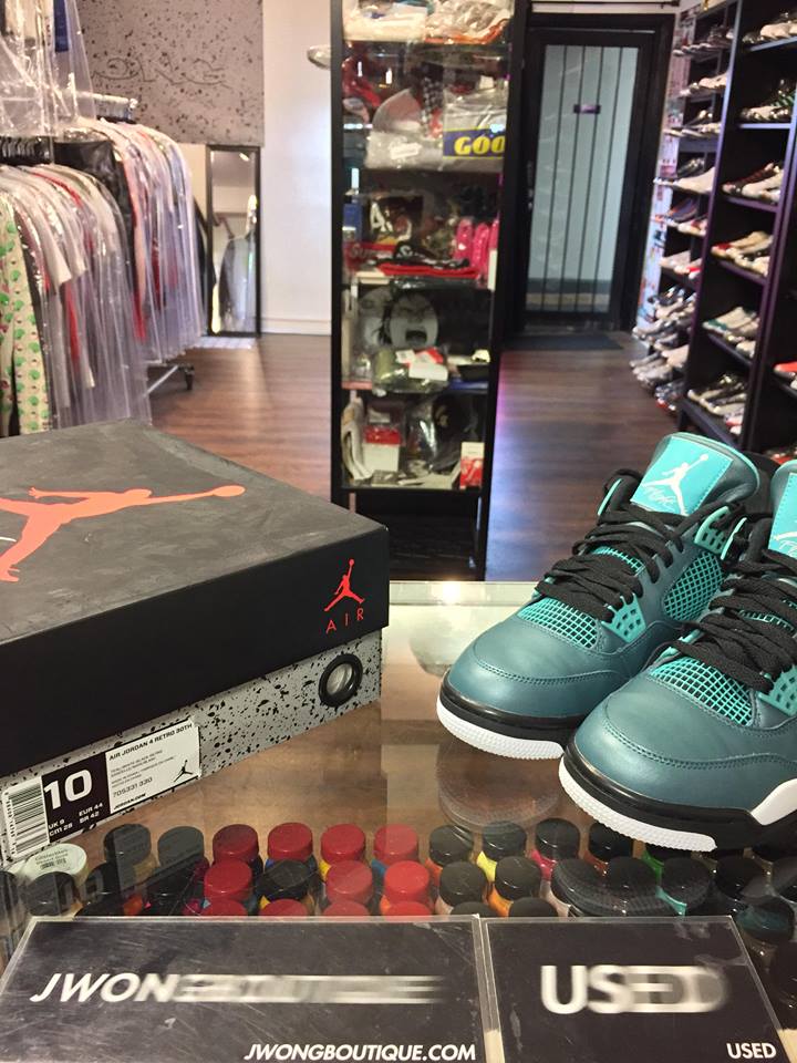 2015 Nike Air Jordan IV Teal | Jwong Boutique