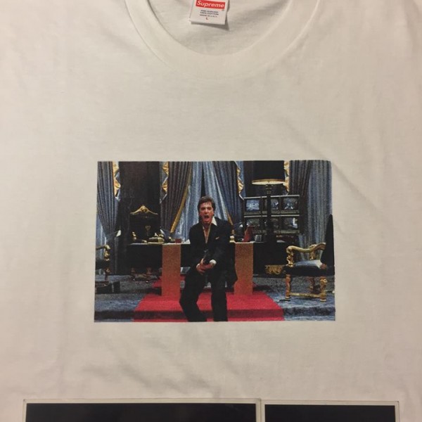 2017 Sup Scarface Friend Tee White