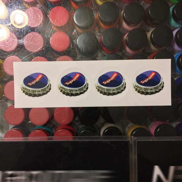 2018 Bottle Cap Sticker