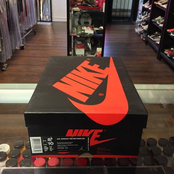 2018 Nike Air Jordan I Shadow Men Box Only 