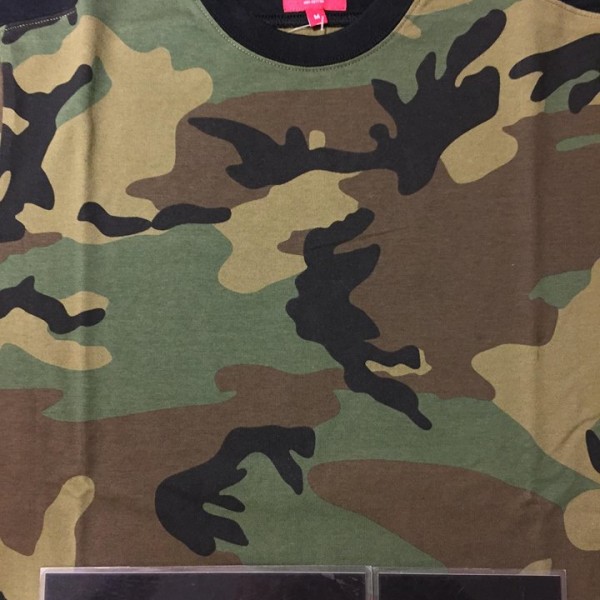 2018 Sup Paneled Long Sleeve Top Woodland Camo