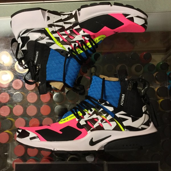 2018 Nike Air Presto Mid Acronym Racer Pink 