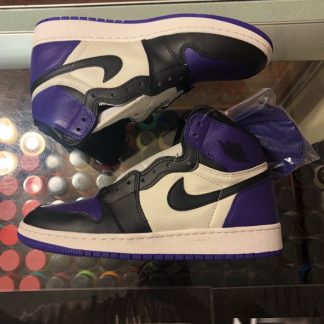 2018 Nike Air Jordan I Retro High Court Purple Youth