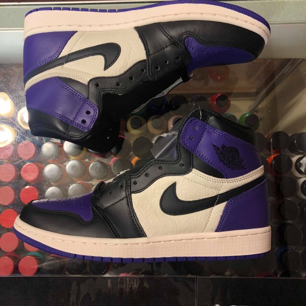 2018 Nike Air Jordan I Retro High Court Purple Men