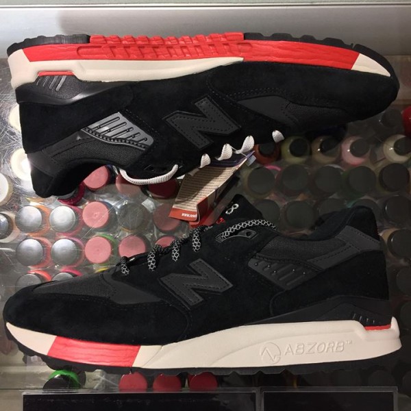 2013 New Balance 998 Kithstrike Black Red