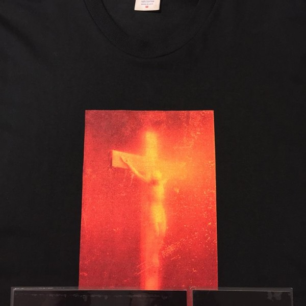 2017 Sup Piss Christ Tee Black
