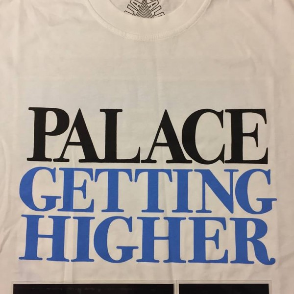 2017 Palace Getting Higher Tee White