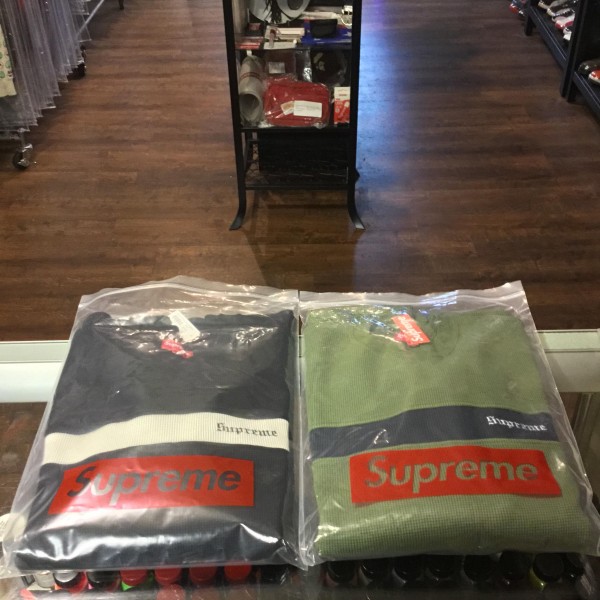 2018 Sup Panel Stripe Waffle Thermal