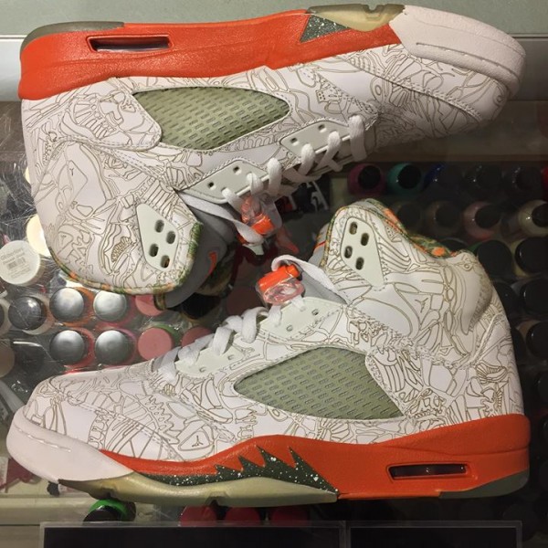 2006 Nike Air Jordan V Laser