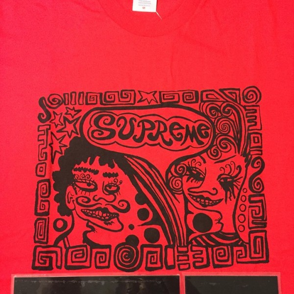 2018 Sup Faces Tee Red