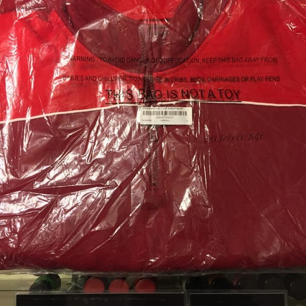 2018 Sup Speedway Half Zip Sweatshirt Cardinal