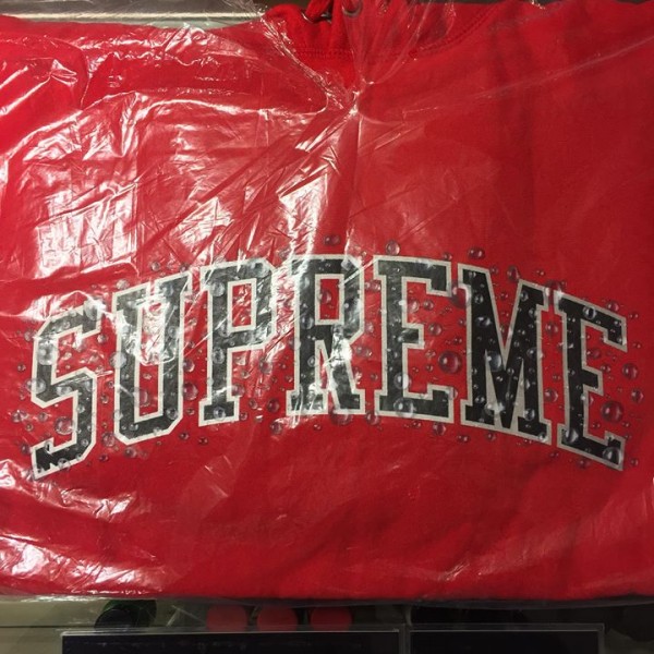 2018 Sup Water Arc Hooded Sweatshirt Red