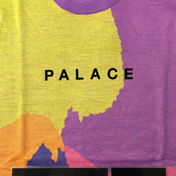 2018 Palace Whirl Knite Green Yellow Purple