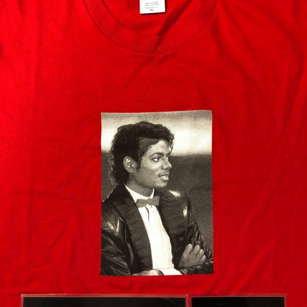 2017 Sup Michael Jackson Tee Red