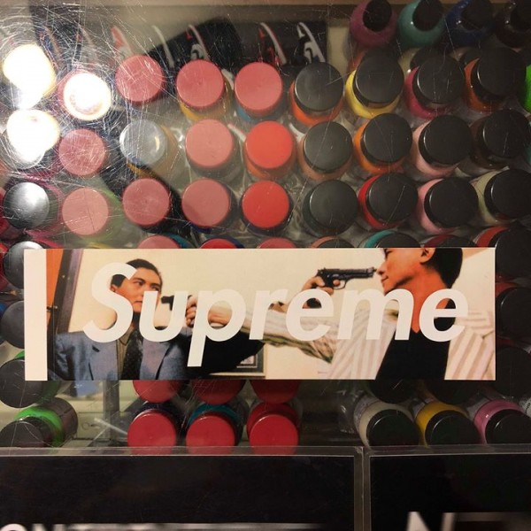 2018 Sup The Killer Box Logo Sticker