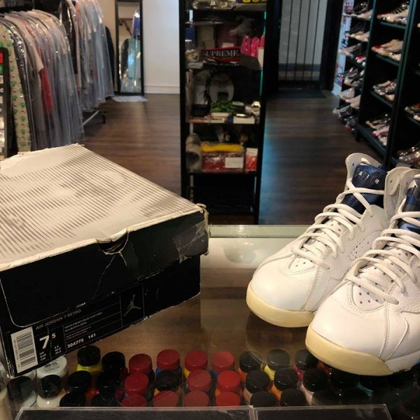 2002 Nike Air Jordan VII French Blue