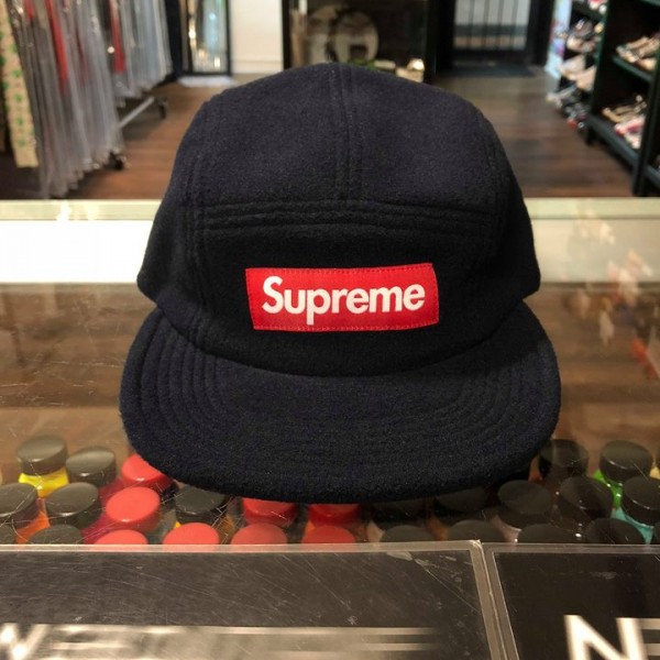 2018 Sup Fleece Pullcord Camp Cap Navy