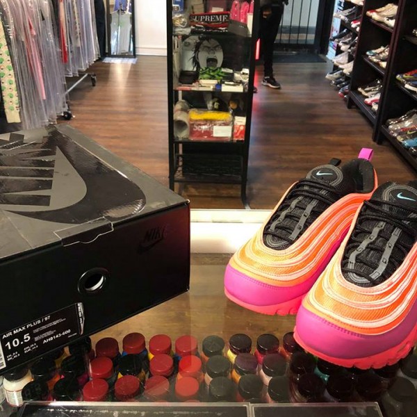 2018 Nike Air Max Plus 97 Racer Pink 