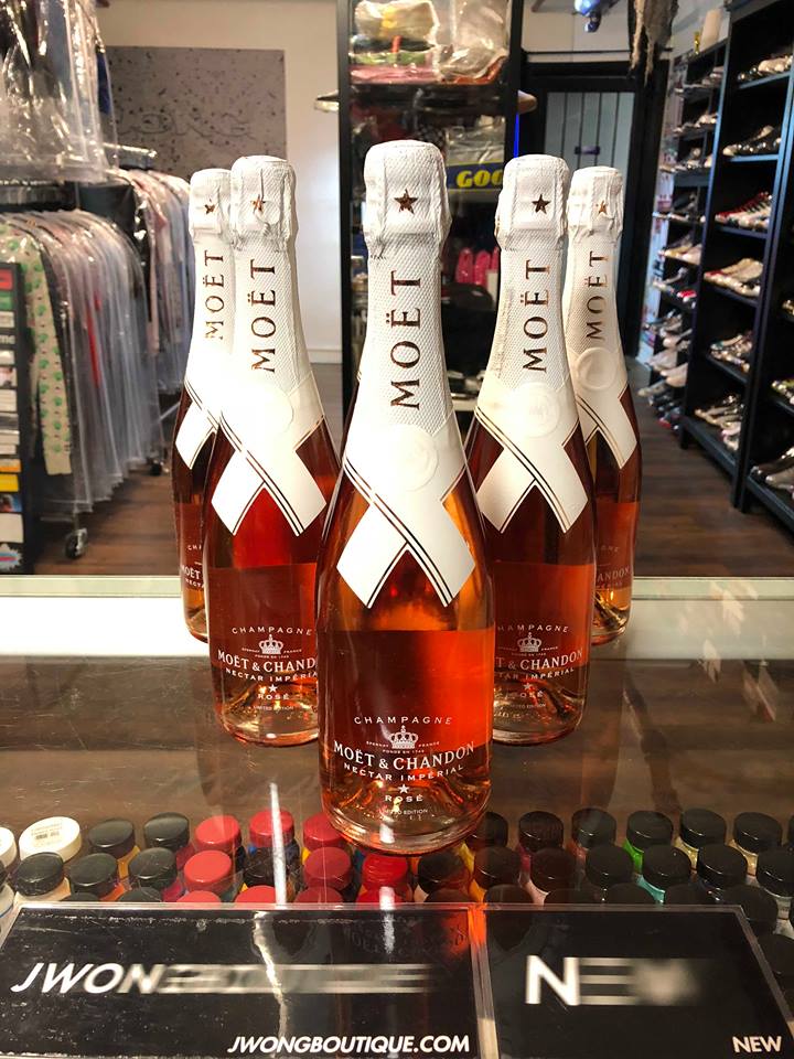 2018 Off White Moet & Chandon Nectar Imperial Rose Champagne 25 FL OZ -  Jwong Boutique