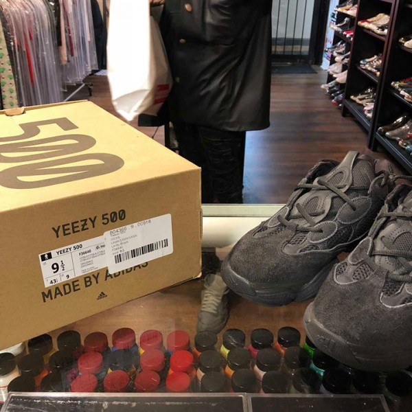 2018 Adidas Yeezy Boost 500 Utility Black 