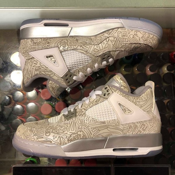 2015 Nike Air Jordan IV Laser Yellowing