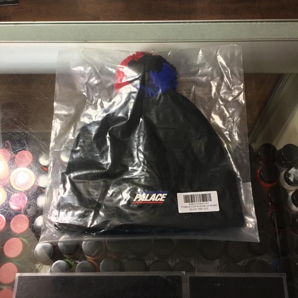 2018 Palace Poppin Bobbles Beanie Black