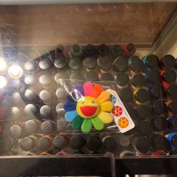 2018 Takashi Murakami Flower 3 Inch Pin