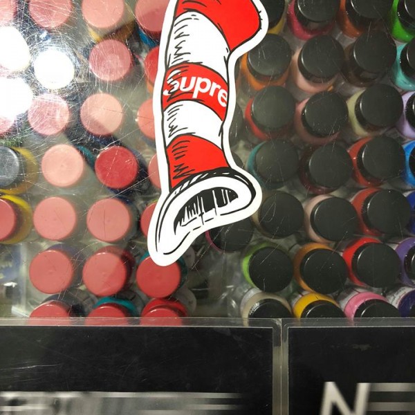 2018 Cat in the Hat Sticker