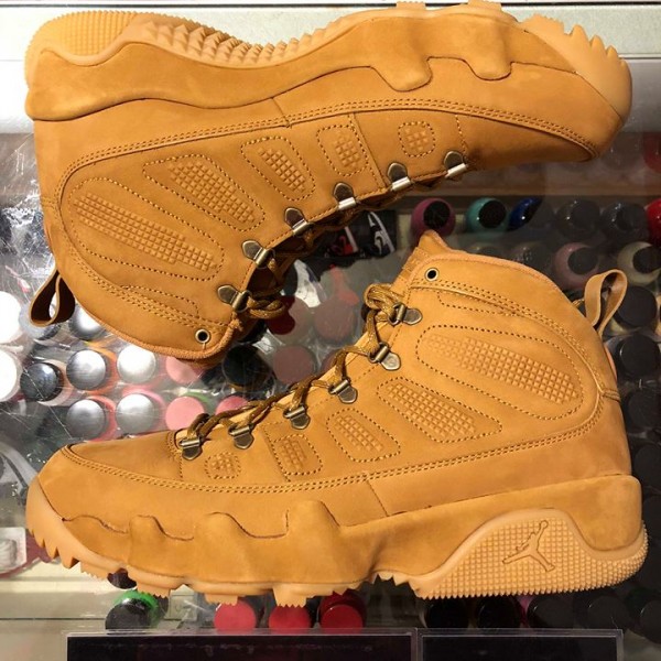 2018 Nike Air Jordan IX Boot Wheat Men