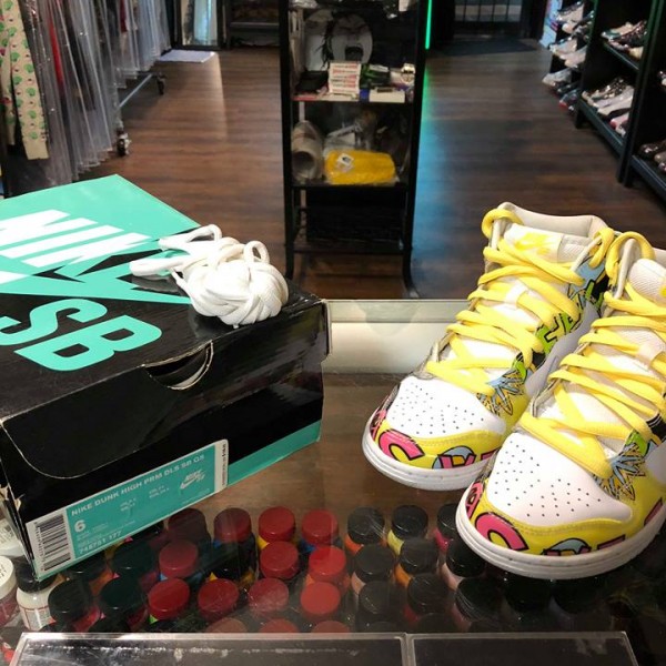 2014 Nike Dunk High SB De La Soul White 