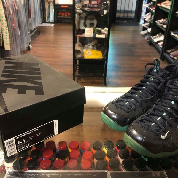 2015 Nike Air Foamposite Pro Aqua Dark Obsidian