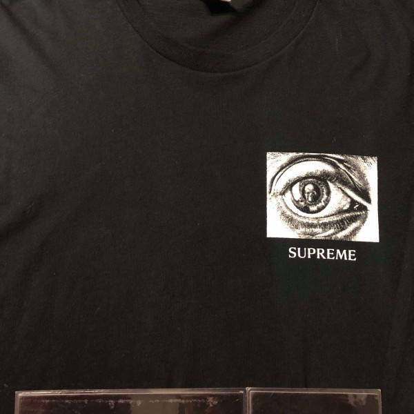 2017 Sup MC Escher Eye Long Sleeve Tee Black