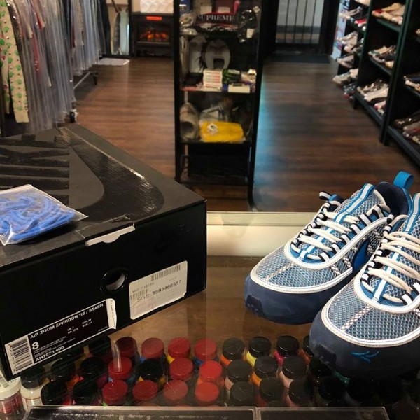 2017 Nike Air Zoom Spiridon Stash Harbor Blue